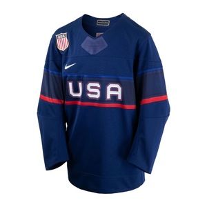 Nike Youth USA Hockey Away 2022 Olympic Jersey - Youth Boys Kids